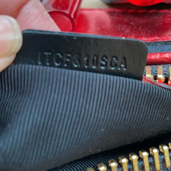 Burberry prosum metallic red bag - Picture 12 of 12